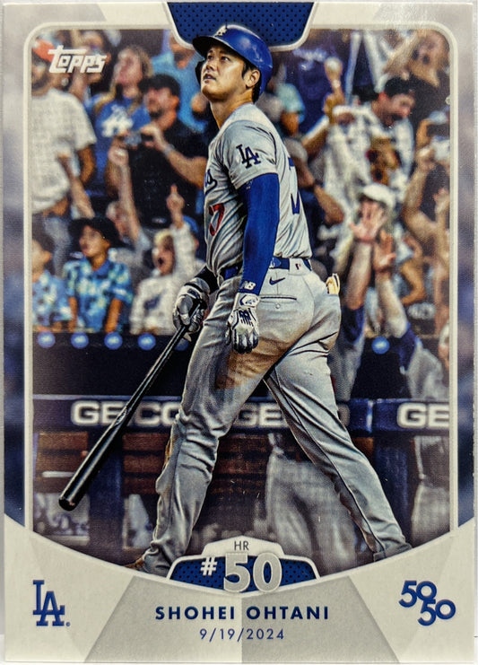 Mancolista-Set Base-Topps 50/50 Shohei Ohtani Baseball 2024