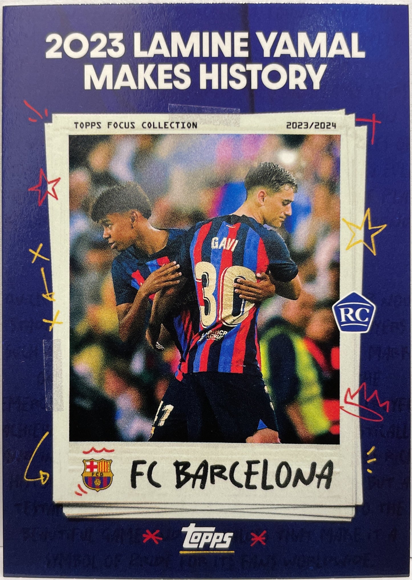 Mancolista-Set Base-Topps Focus Barcelona 2023/24