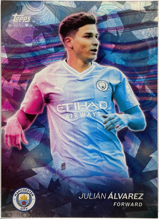 Mancolista-Game On Cracked Ice-Topps Team Set Mancester City 2023/24