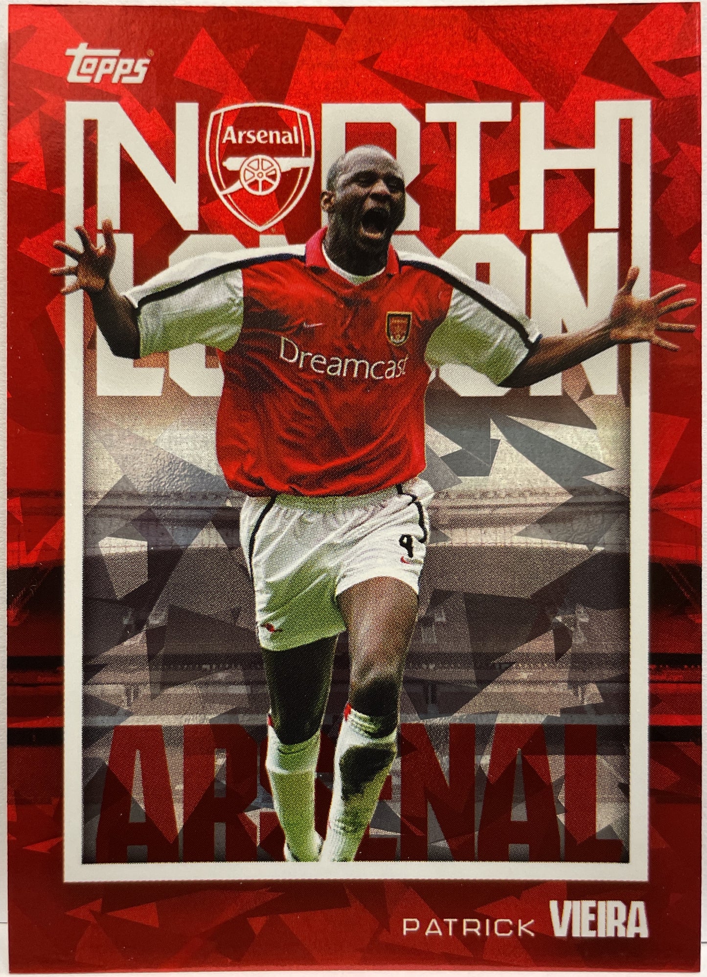 Mancolista-North London Cracked Ice-Topps Arsenal FC Team Set 2023/24