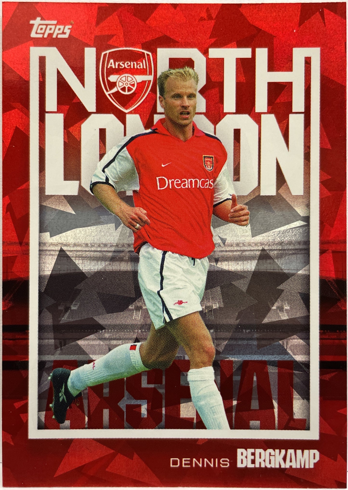 Mancolista-North London Cracked Ice-Topps Arsenal FC Team Set 2023/24