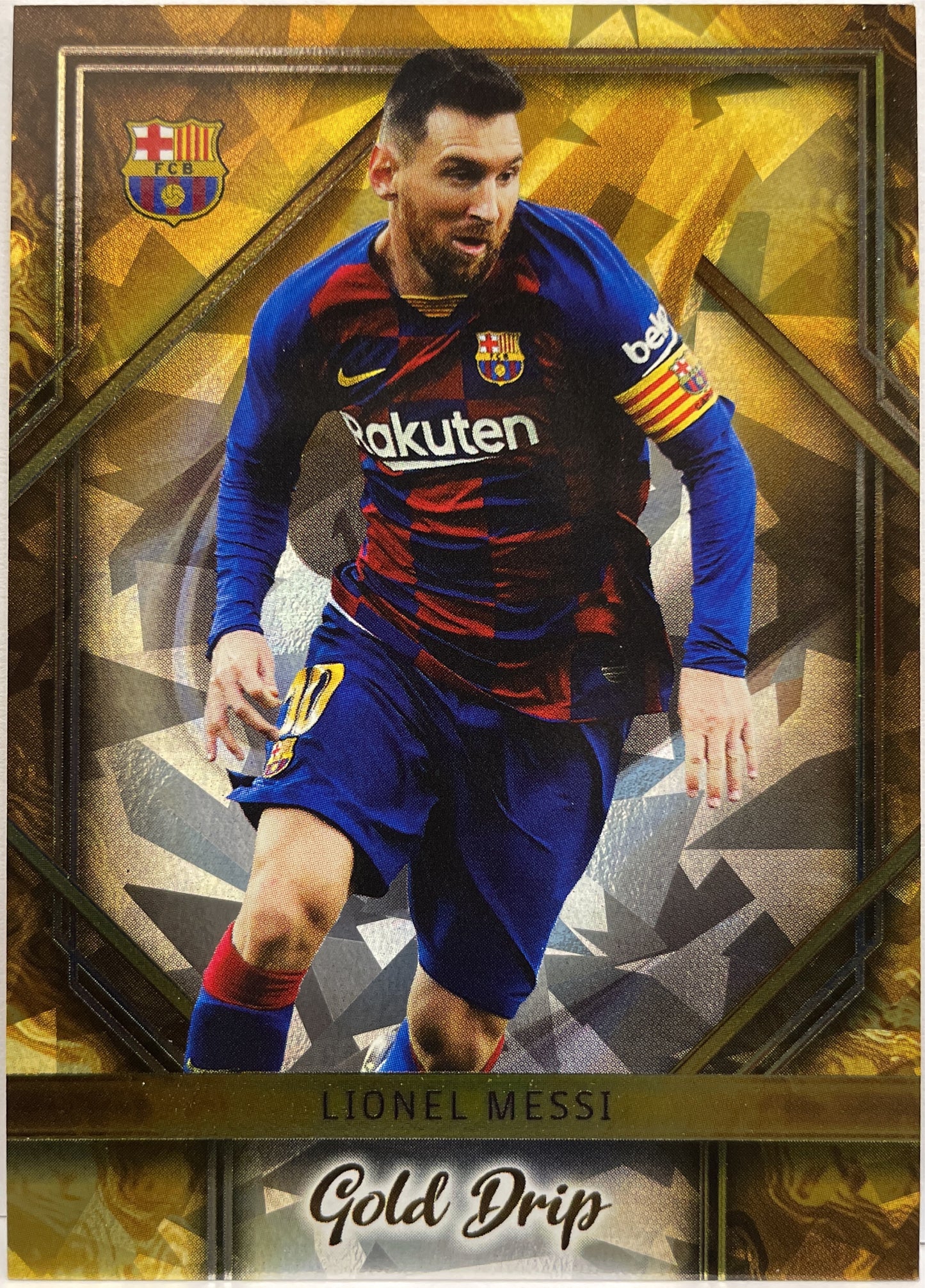 Mancolista-Gold Drip-Topps FC Barcelona Team Set 2023/24