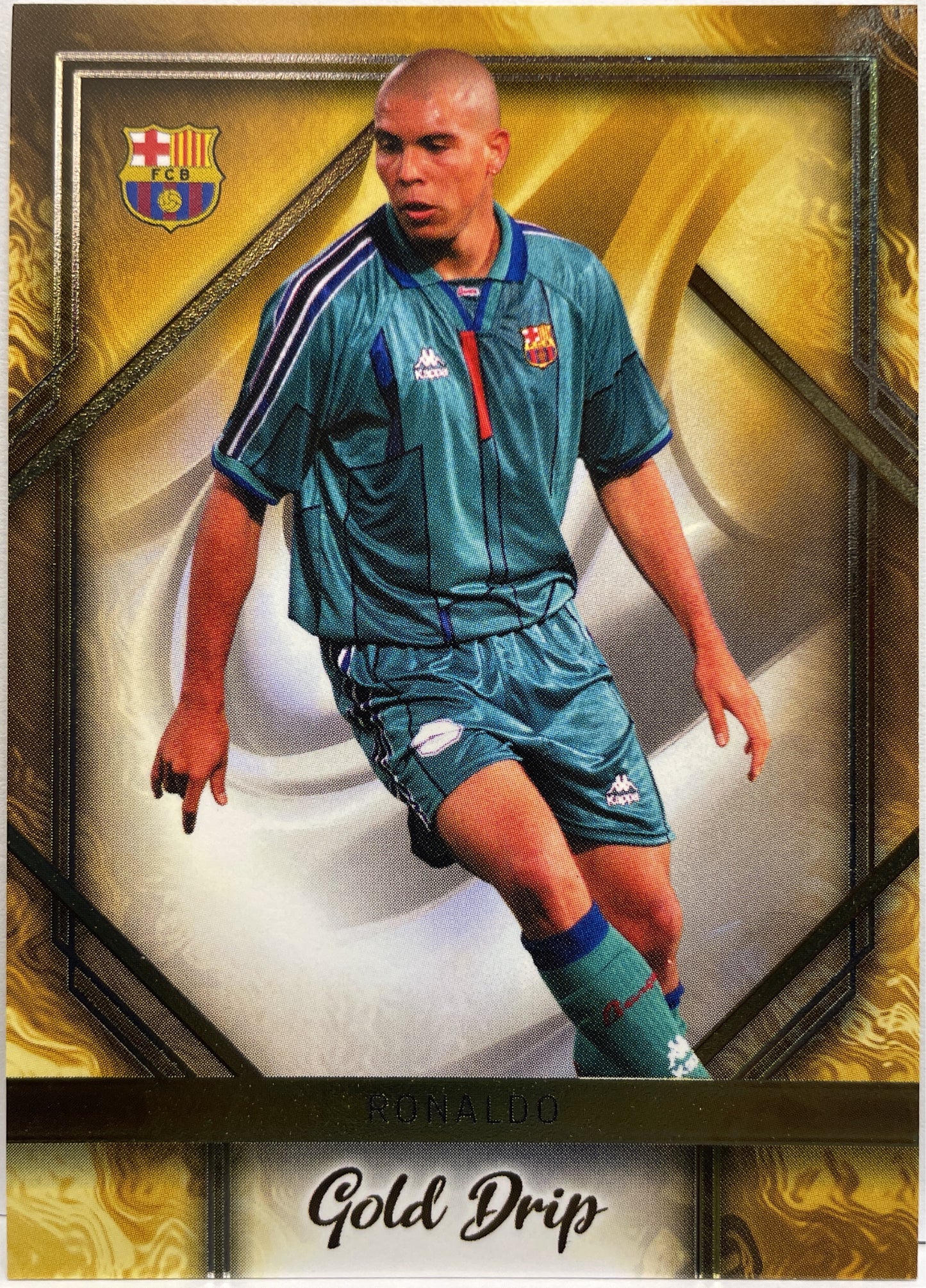 Mancolista-Gold Drip-Topps FC Barcelona Team Set 2023/24