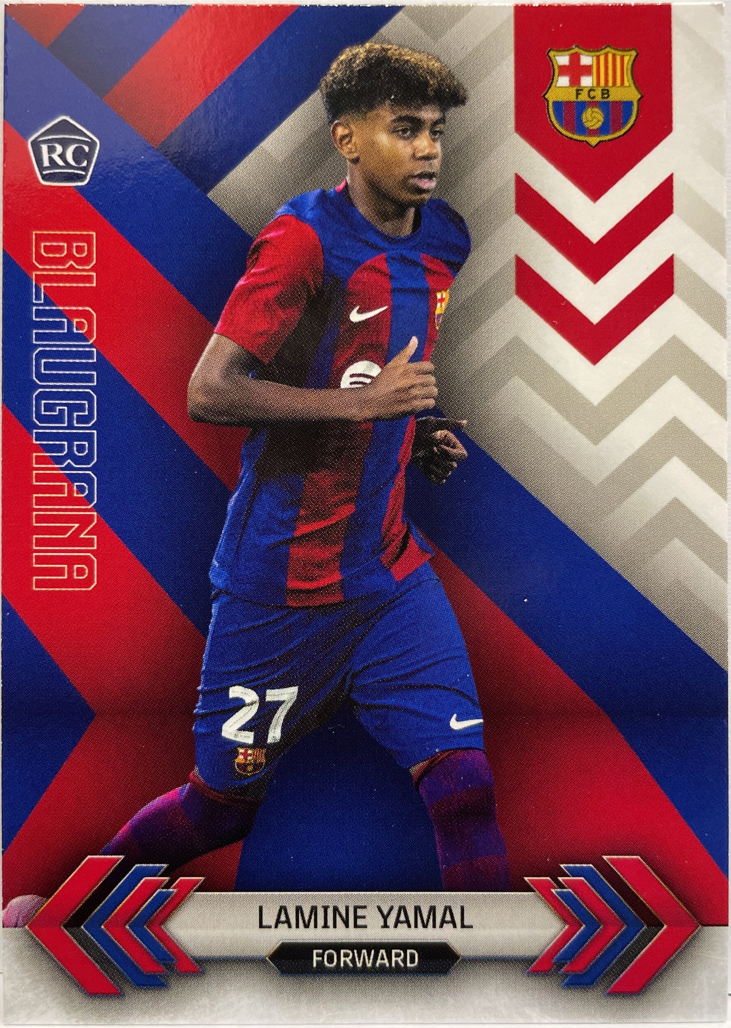 Lamine Yamal Rookie Blaugrana Topps FC Barcelona Team Set 2023/24