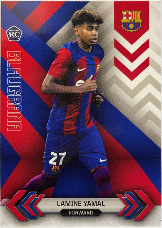 Lamine Yamal Rookie Blaugrana Topps FC Barcelona Team Set 2023/24