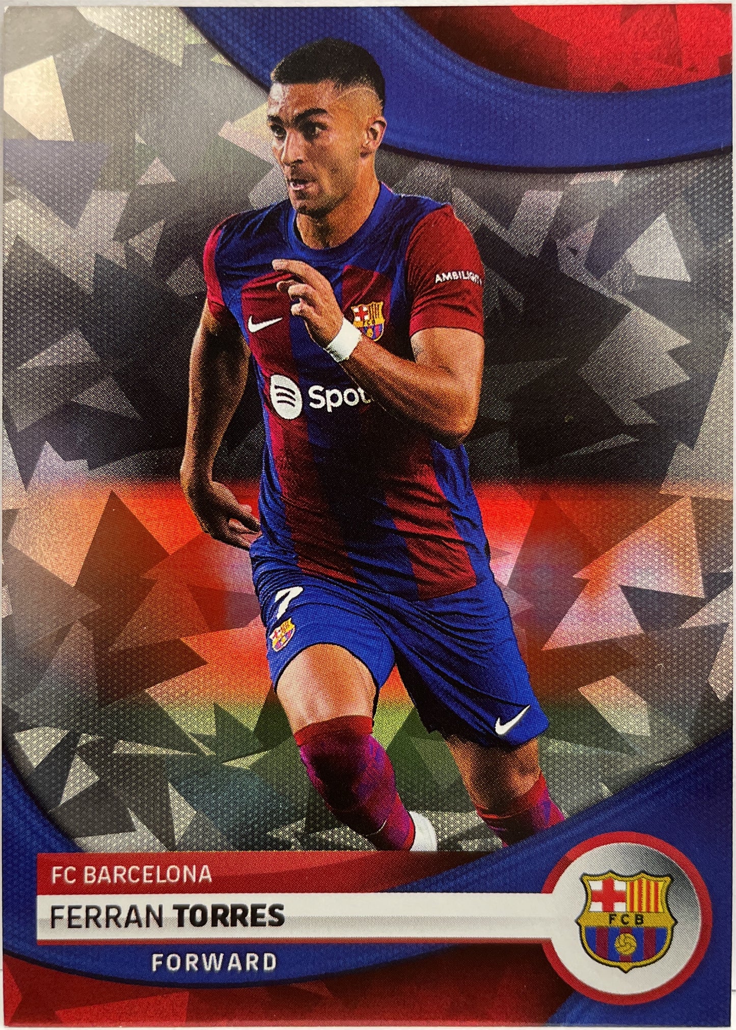 Mancolista-Set Base & Cracked Ice-Topps FC Barcelona Team Set 2023/24