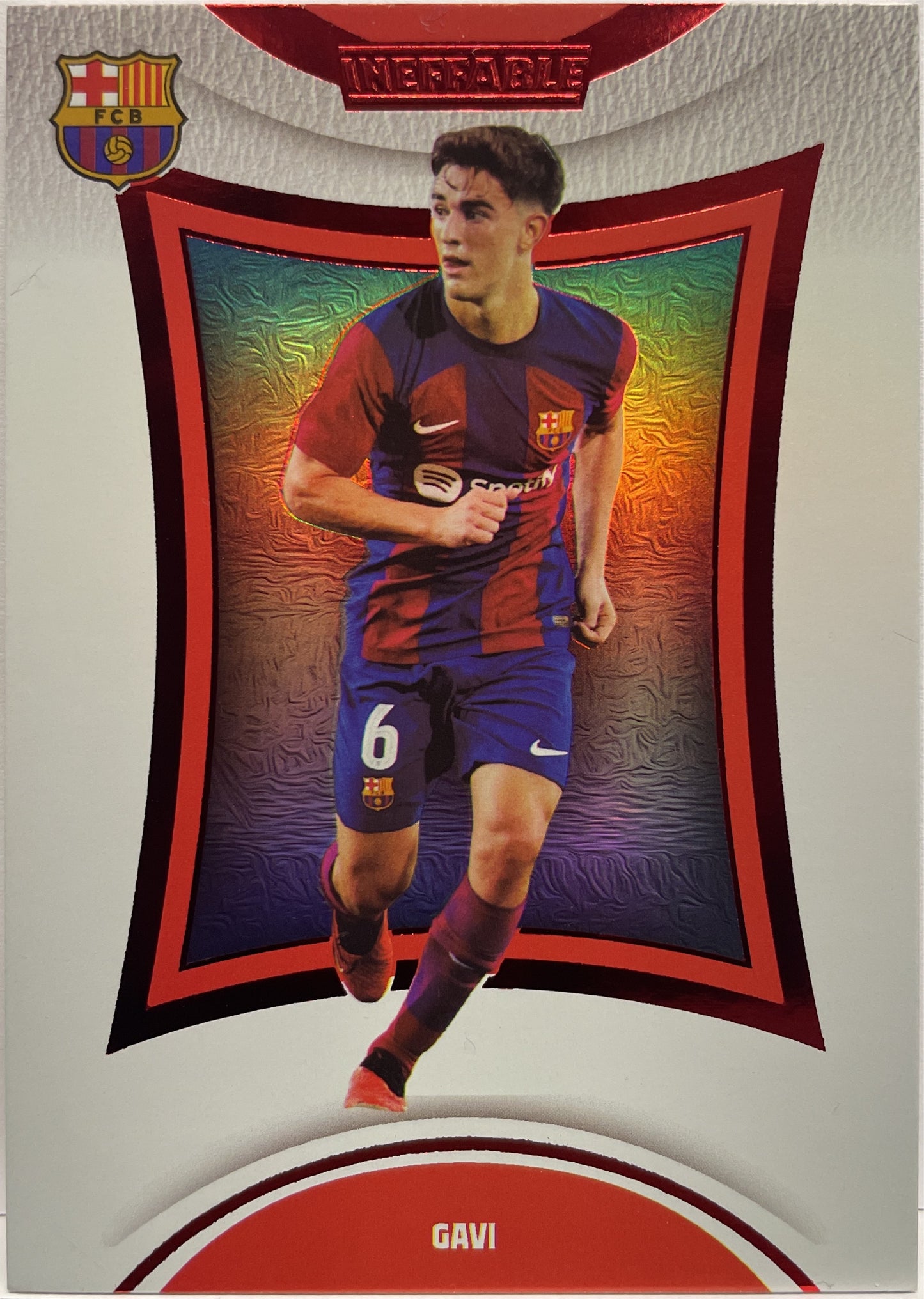 Gavi 27/35 Ineffable Red Daka Barcelona One & Two 2023/24