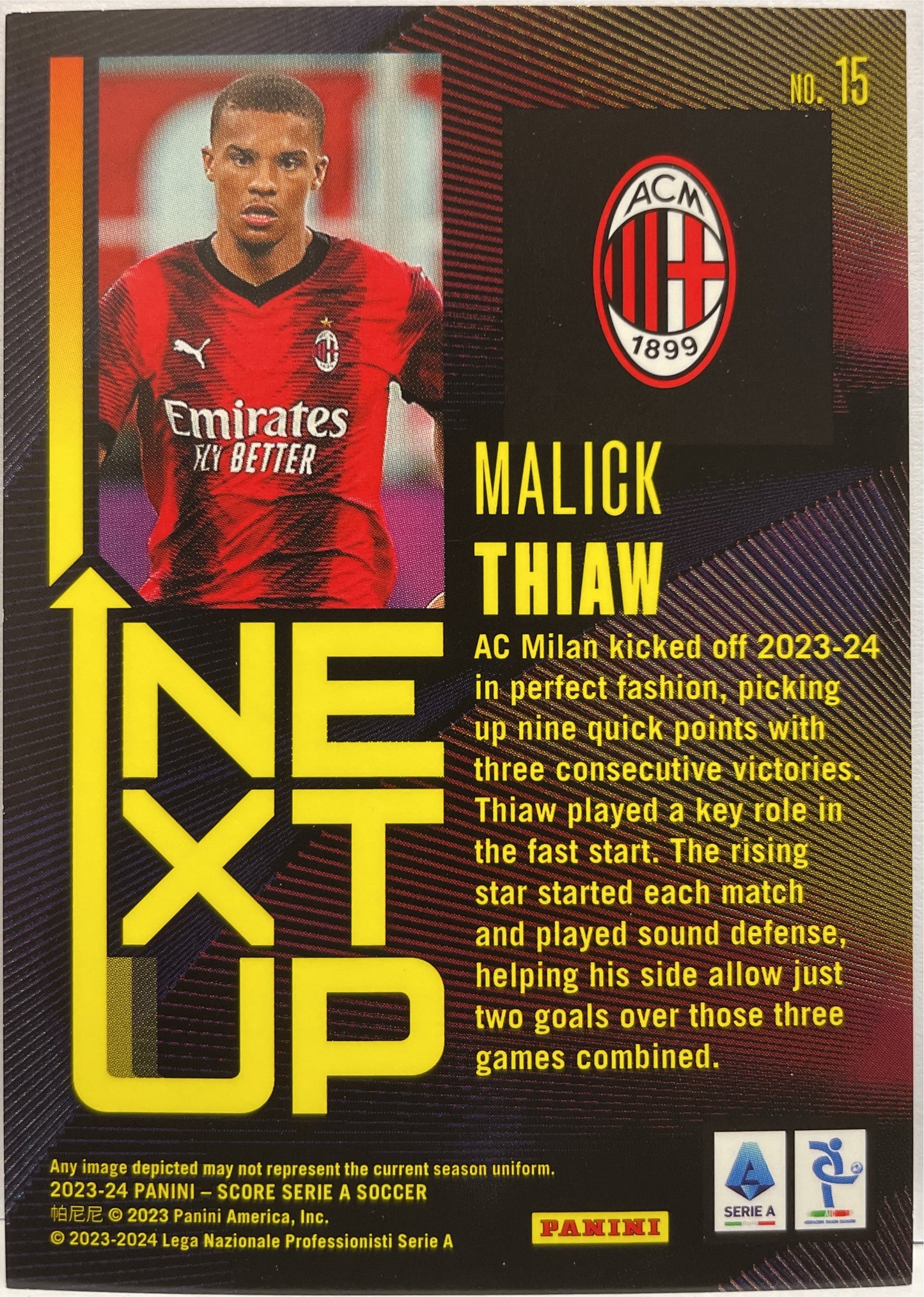 Malick Thiaw Next Up Score Fifa 2023/24