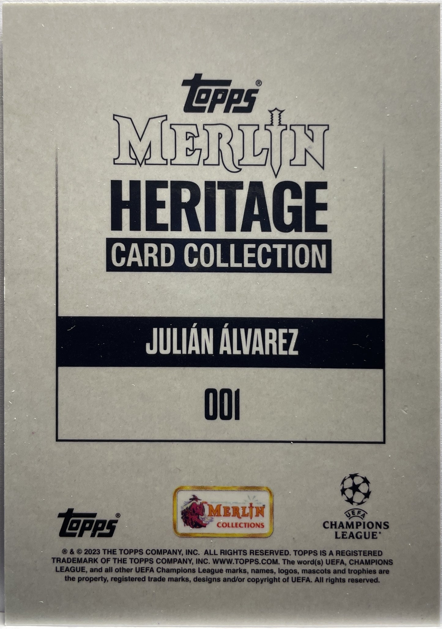Mancolista-Set Base-Topps Merlin Heritage UCC 2023/24