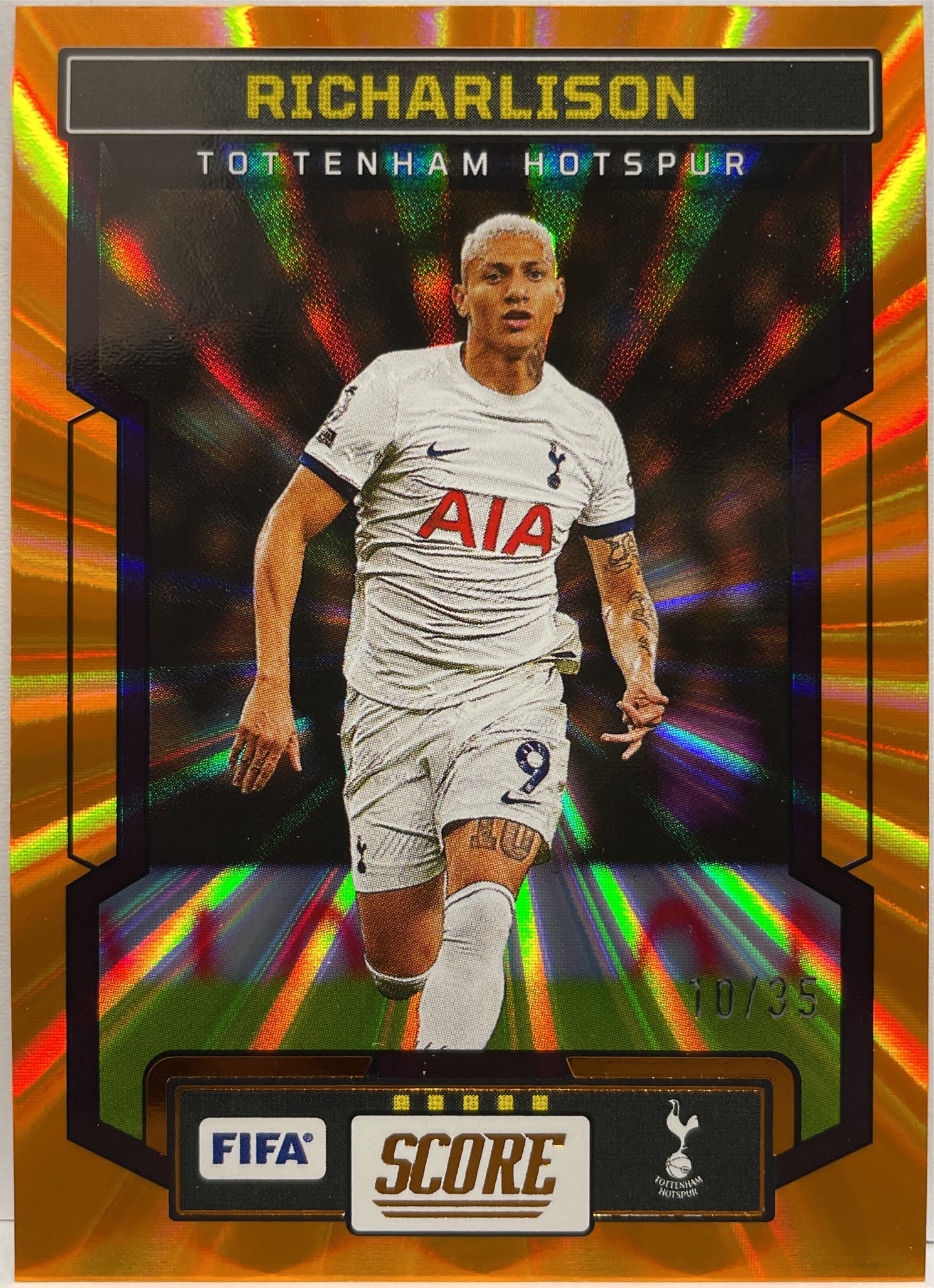 Richarlison 10/35 Orange Laser Score Fifa 2023/24