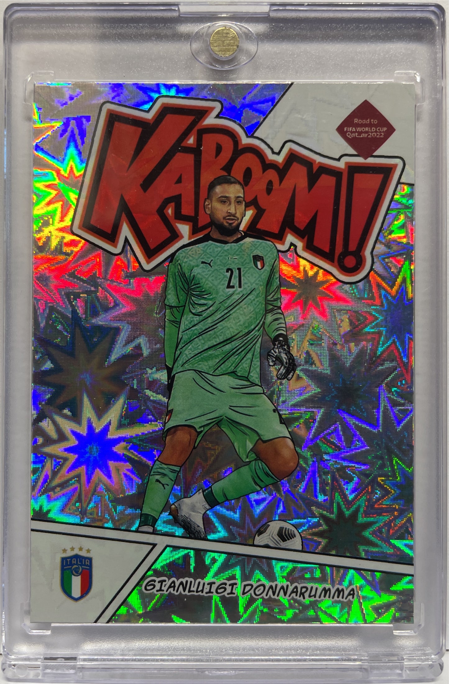 Gianluigi Donnarumma Kaboom Donruss Fifa 2021/22