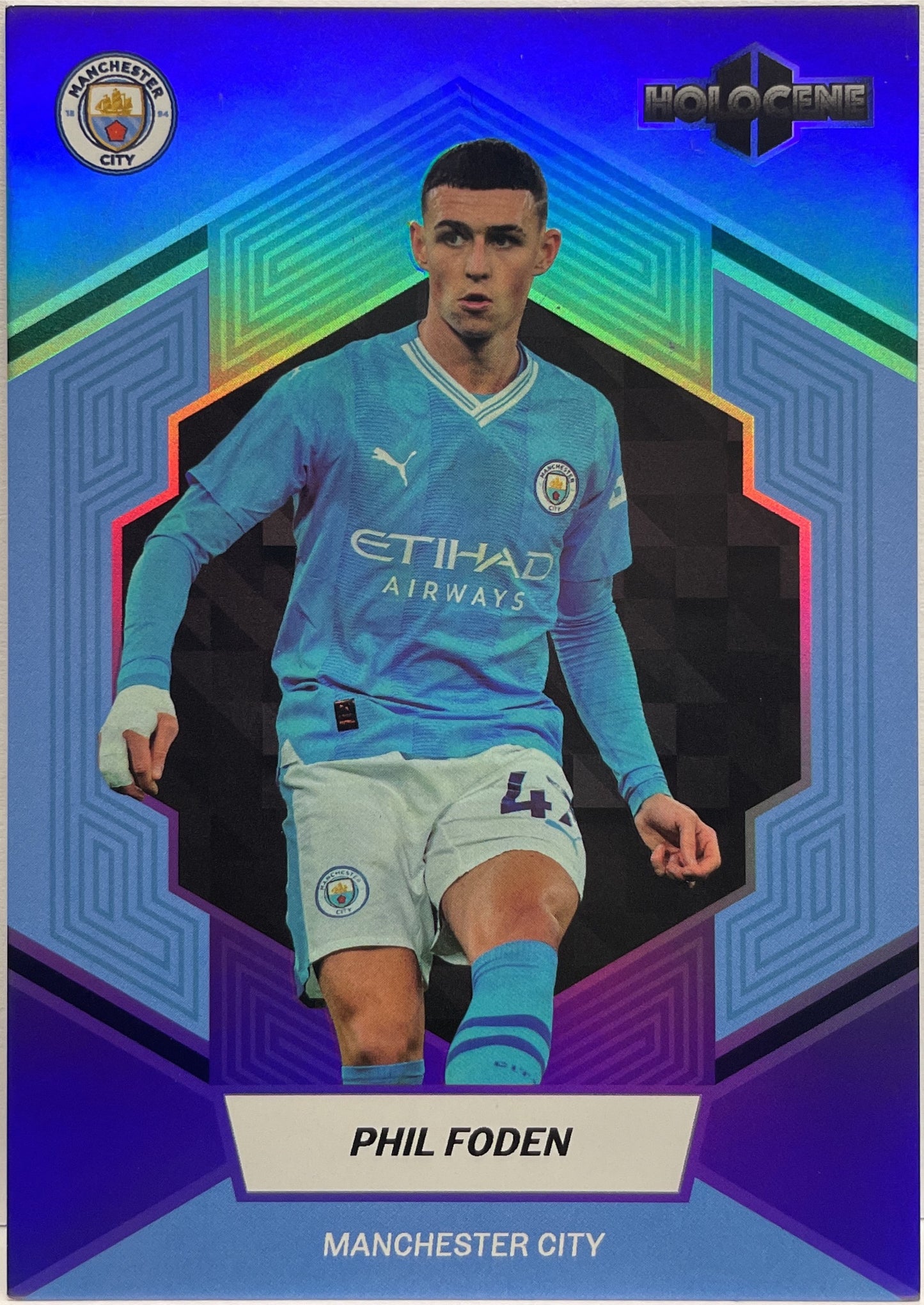 Phil Foden 79/99 Purple  Daka Manchester City Holocene 2023/24