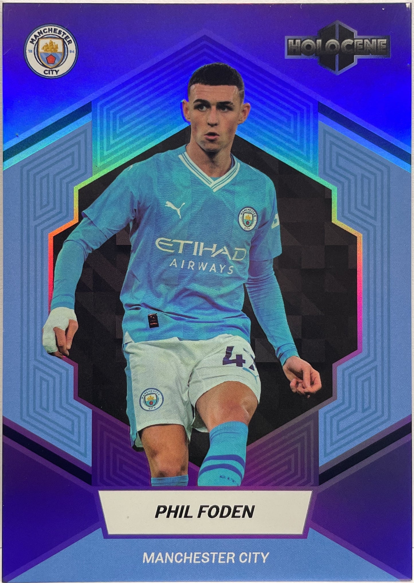 Phil Foden 80/99 Purple  Daka Manchester City Holocene 2023/24