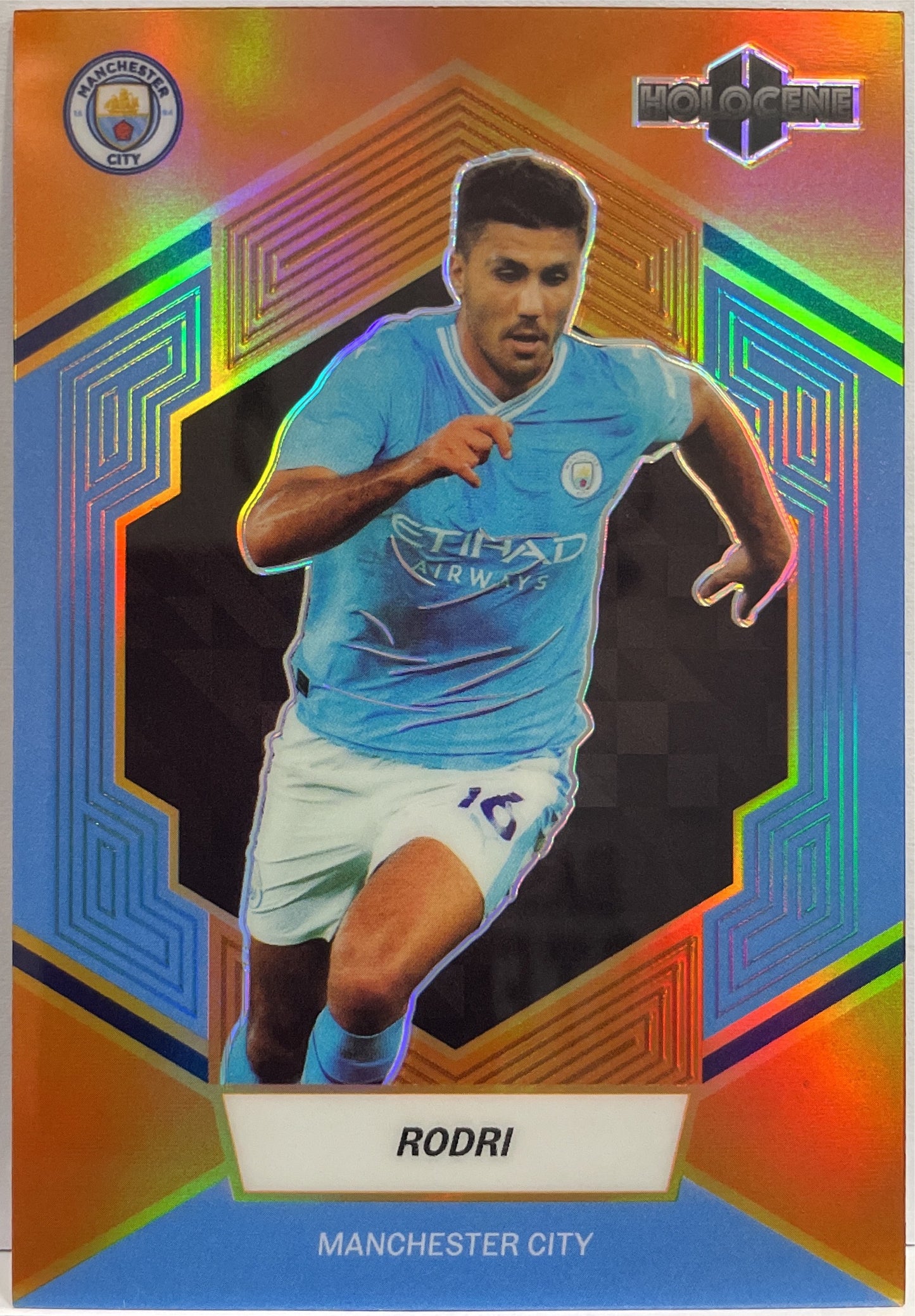 Rodri 2/25 Orange Daka Manchester City Holocene 2023/24