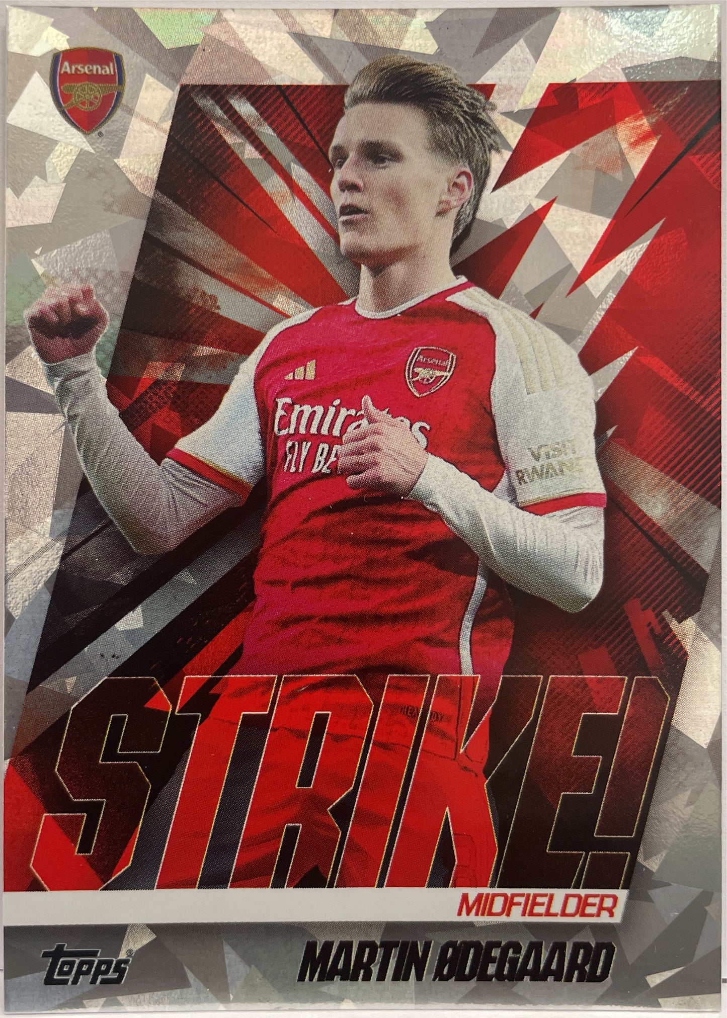 Mancolista-Strike Cracked Ice-Topps Arsenal FC Team Set 2023/24