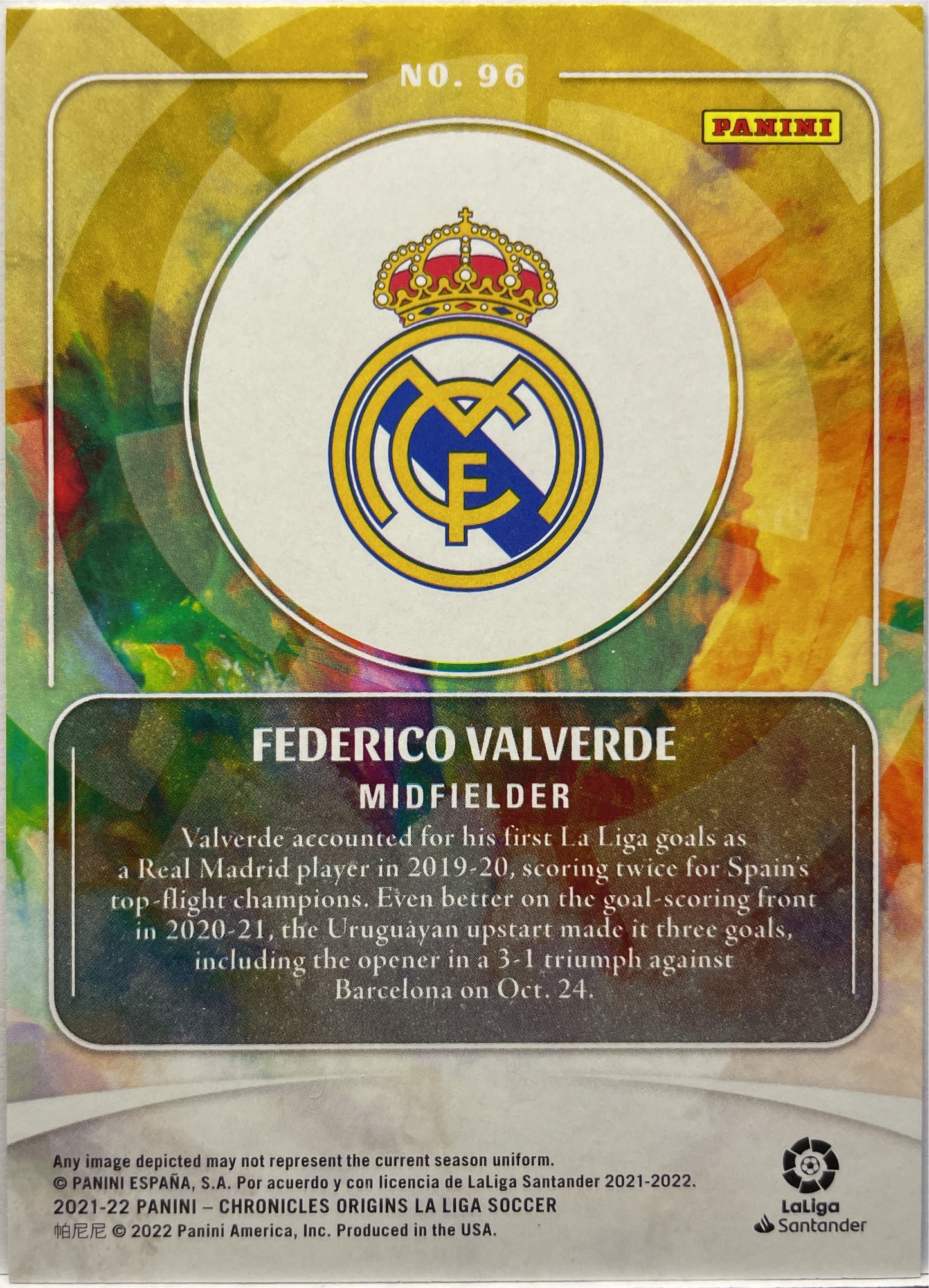 Federico Valverde Origins Purple Astro Chronicles 2021/22