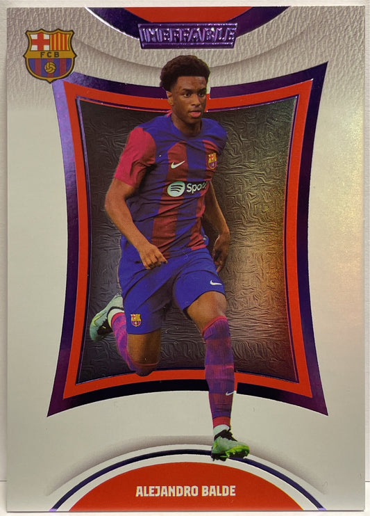 Alejandro Balde 33/55 Ineffable Purple Daka Barcelona One & Two 2023/24