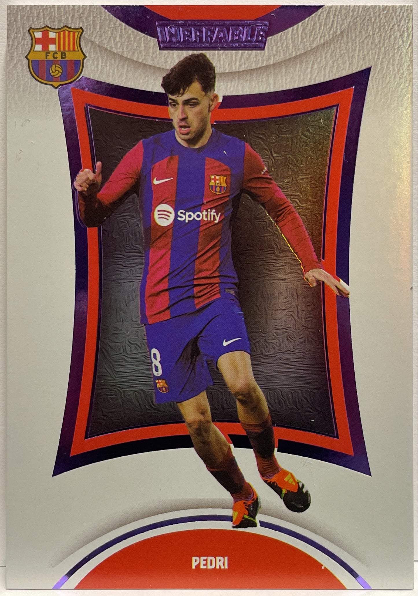 Pedri 17/55 Ineffable Purple Daka Barcelona One & Two 2023/24
