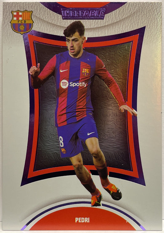 Pedri 17/55 Ineffable Purple Daka Barcelona One & Two 2023/24