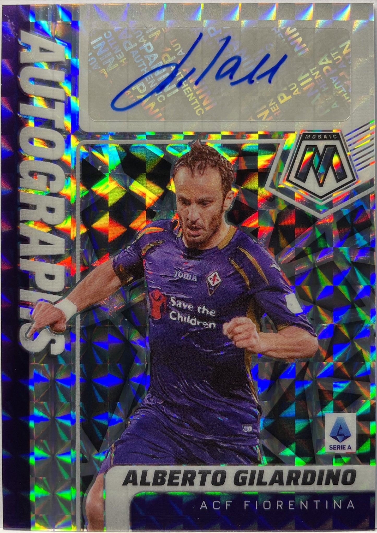 Alberto Gilardino Autograph Mosaic Serie A 2021/22