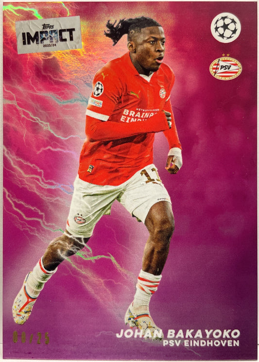 Johan Bakayoko 8/25 Topps Impact 2023/24