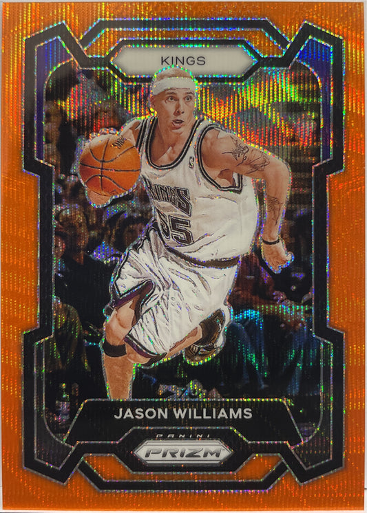 Jason Williams 51/60 Orange Wave Prizm Basketball NBA 2023/24