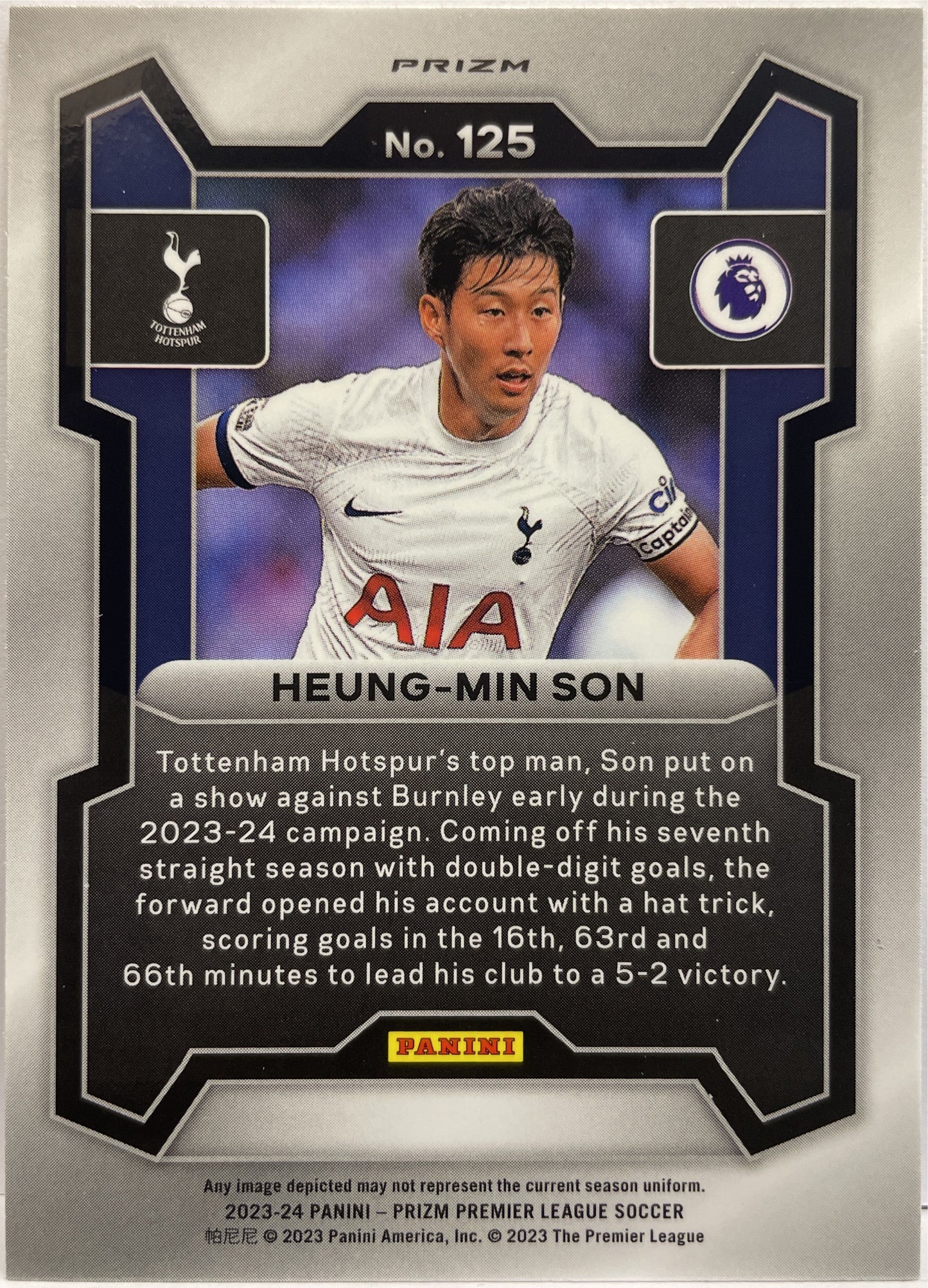 Heung-Min Son Red White Blue Choice Prizm Premier League 2023/24