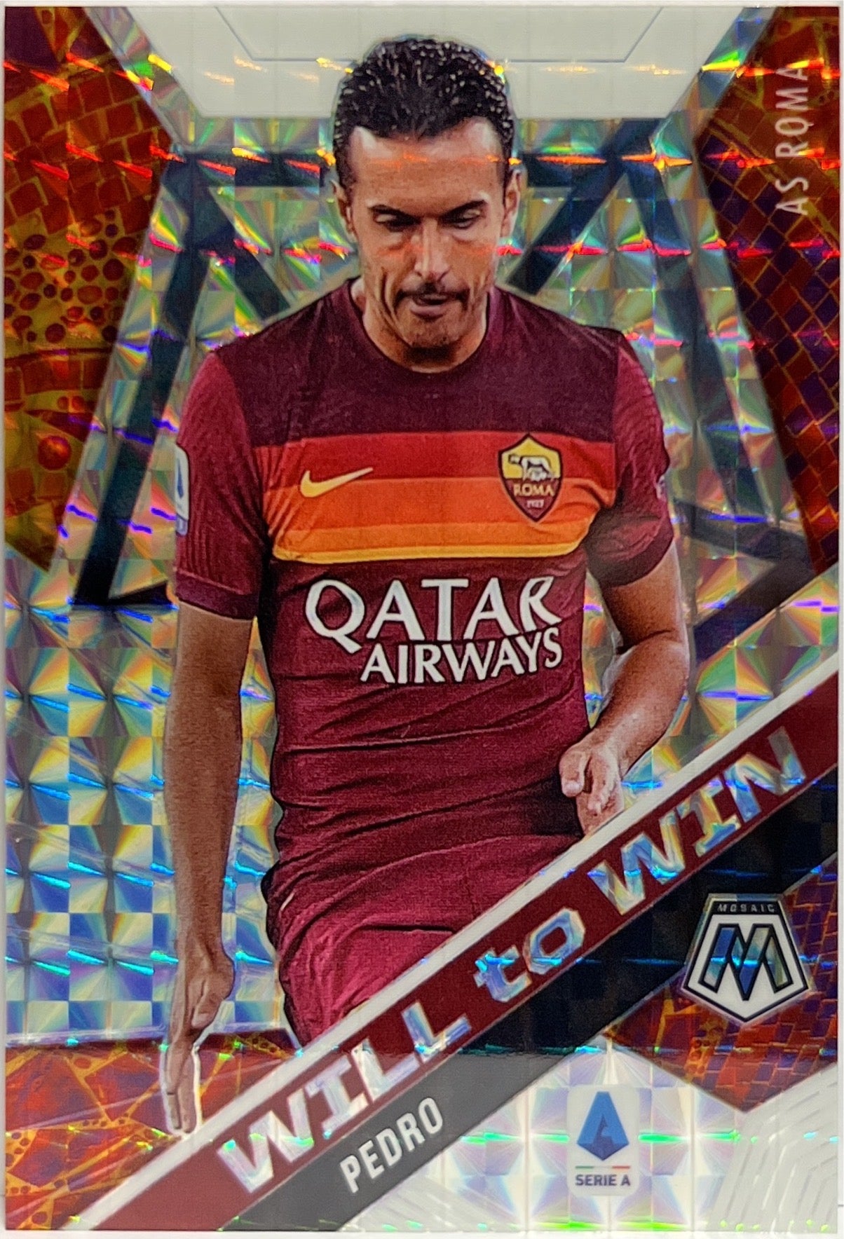 Pedro 20/25 Will To Win White Mosaic Serie A 2020/21