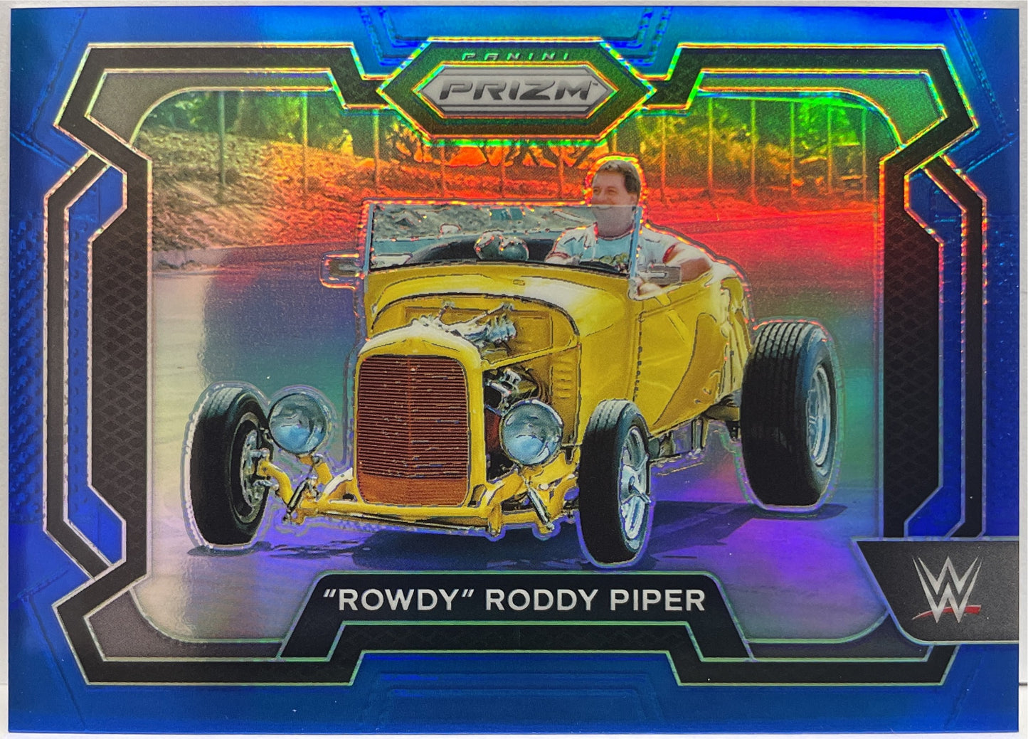 Rowdy Roddy Piper 120/199 Blue Panini Prizm WWE 2024