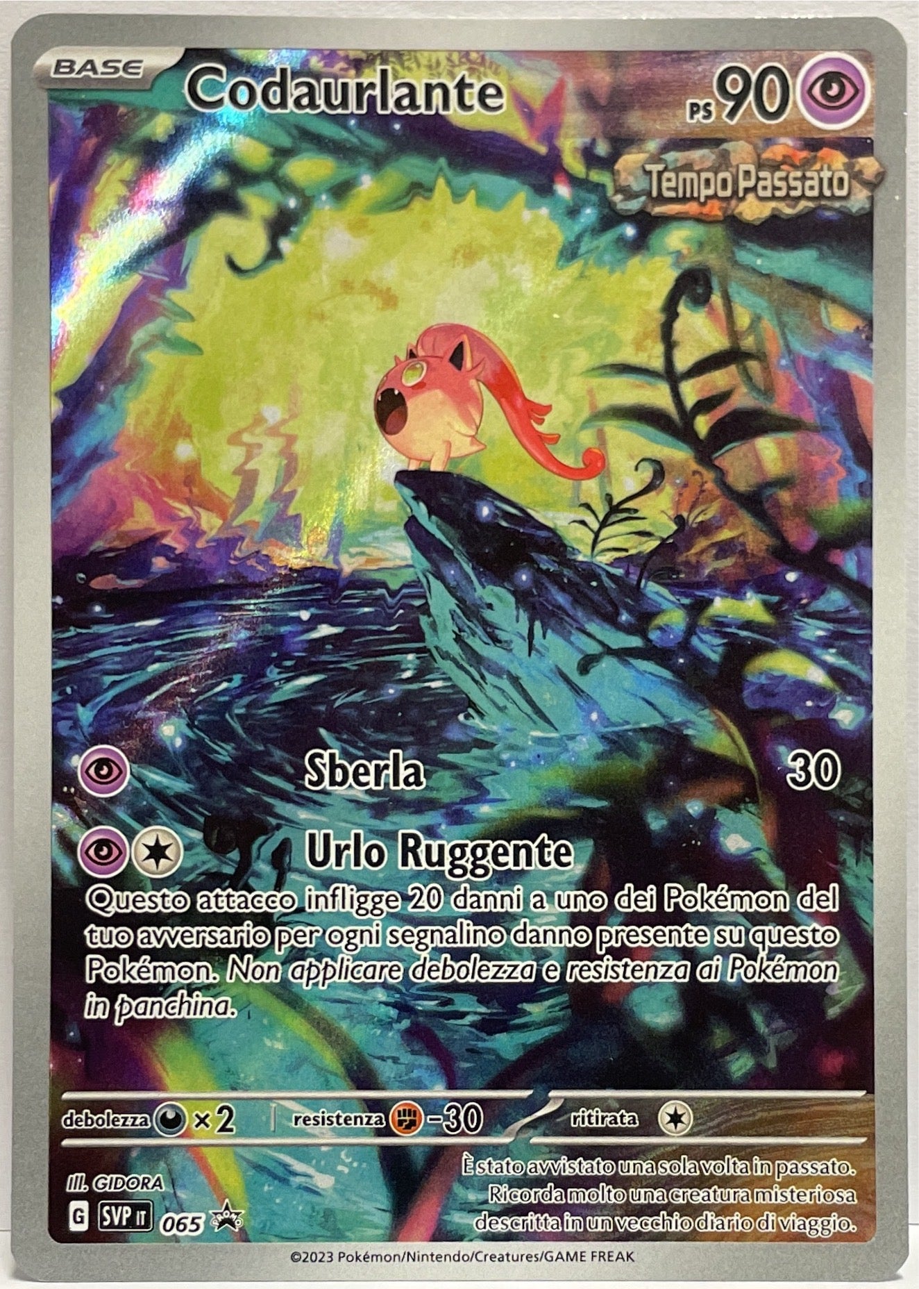 Codaurlante 065 G Pokemon SVP it 2023