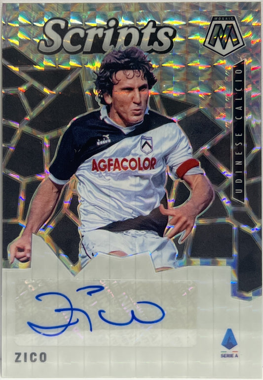 Zico Autograph Scripts Mosaic Serie A 2020/21