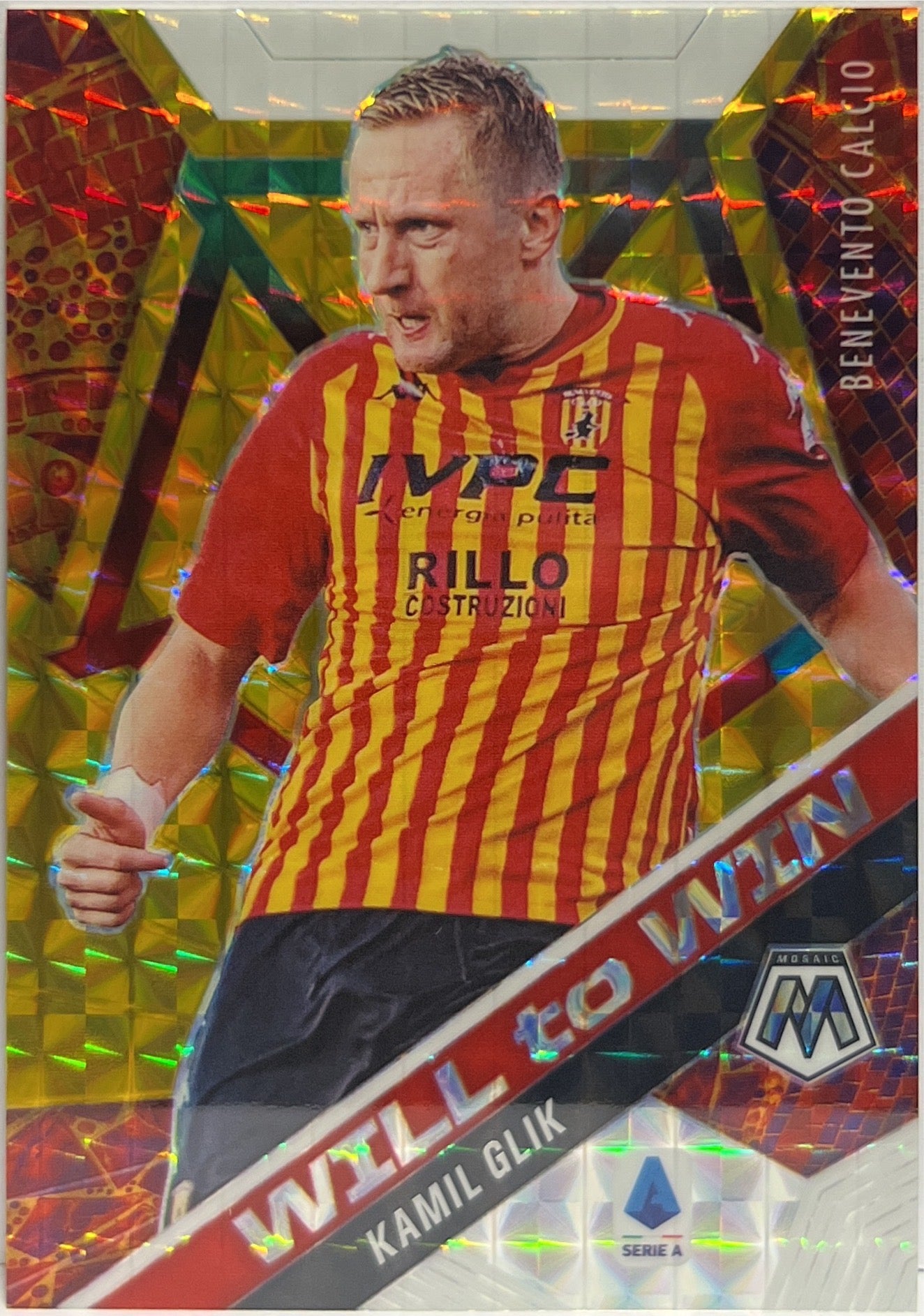 Kamil Glik 5/10 Will To Win Gold Mosaic Serie A 2020/21