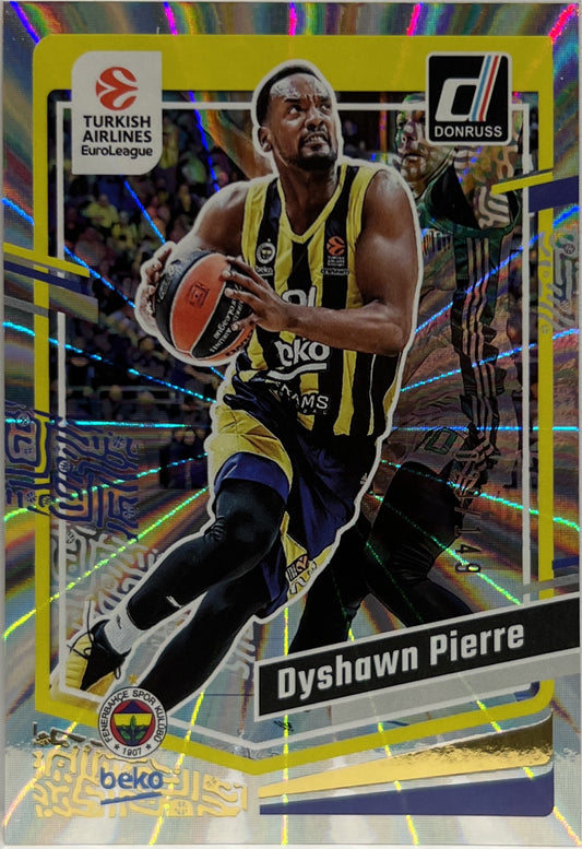 Dyshawn Pierre 29/149 Laser Donruss Euroleague Basketball 2023/24