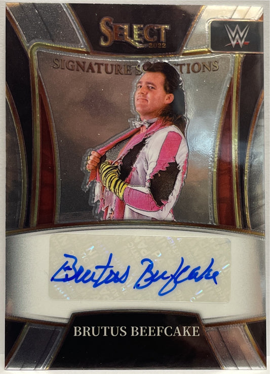 Brutus Beefcake Autograph Signature Selections Select WWE 2022