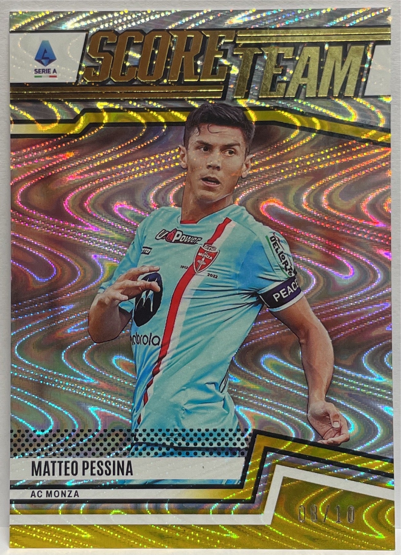 Matteo Pessina 8/10 Score Team Gold Swirl Score Serie A 2022/23