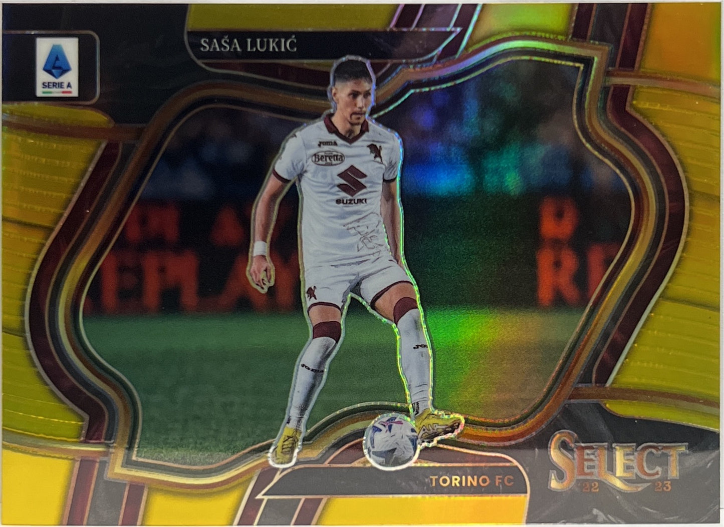 Sasa Lukic 6/10 Field Level Gold Select Serie A 2022/23
