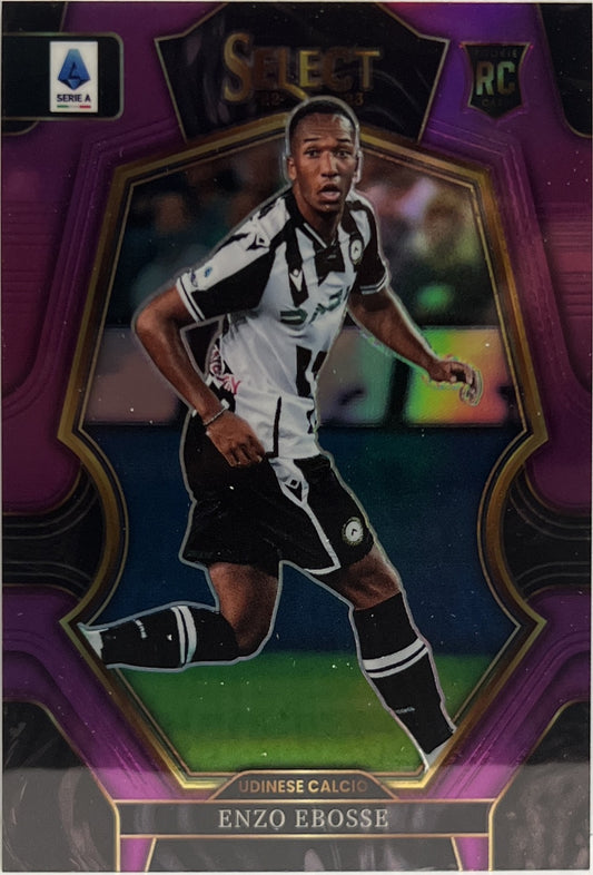 Enzo Ebosse 30/49 Rookie Mezzanine Purple Select Serie A 2022/23