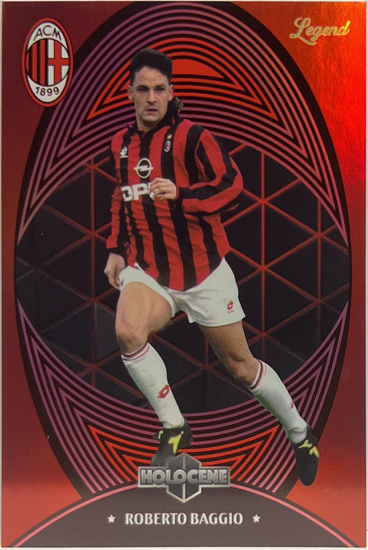 Roberto Baggio 5/35 Holocene Legend Red Daka Milan One & Two 2023/24