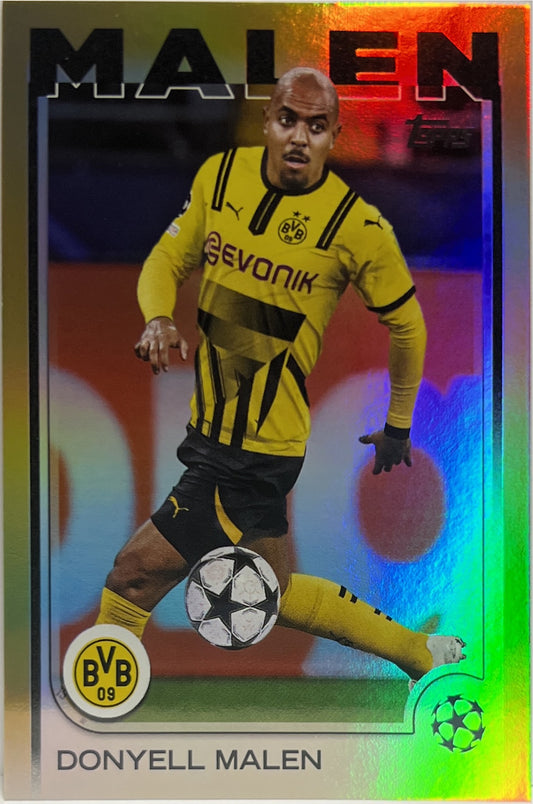 Donyell Malen 19/50 Gold Topps UCC 2024/25