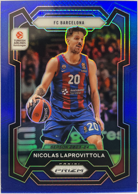 Nicolas Laprovittola 14/199 Blue Prizm Euroleague Basketball 2023/24