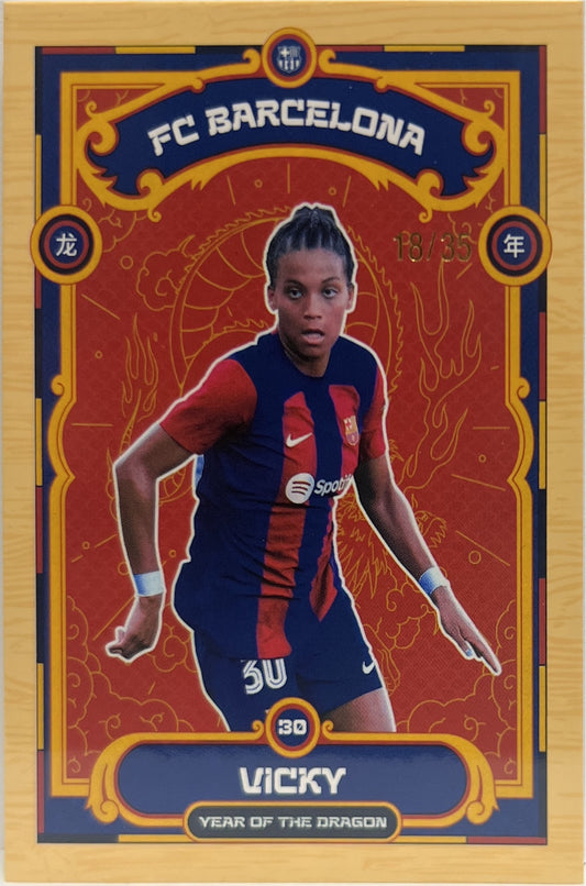 Vicky 18/35 Topps Year Of The Dragon 2023/24