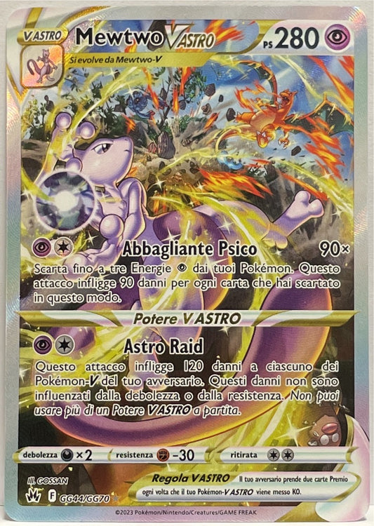 Mewtwo V Astro GG44/GG70 Pokemon 2023