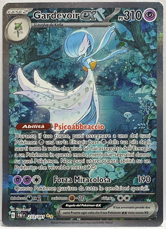 Gardevoir EX 233/091 Pokemon PAF it 2024