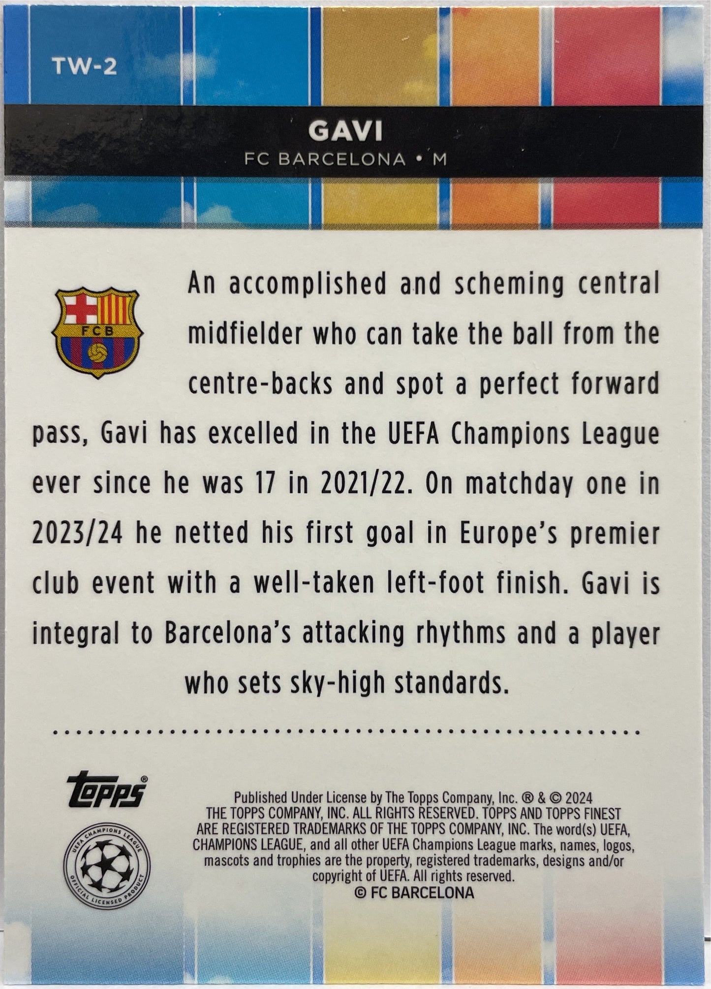 Mancolista-Top Of The World-Topps FInest UCC 2023/24