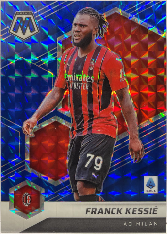 Franck Kessie 31/99 Blue Mosaic Serie A 2021/22