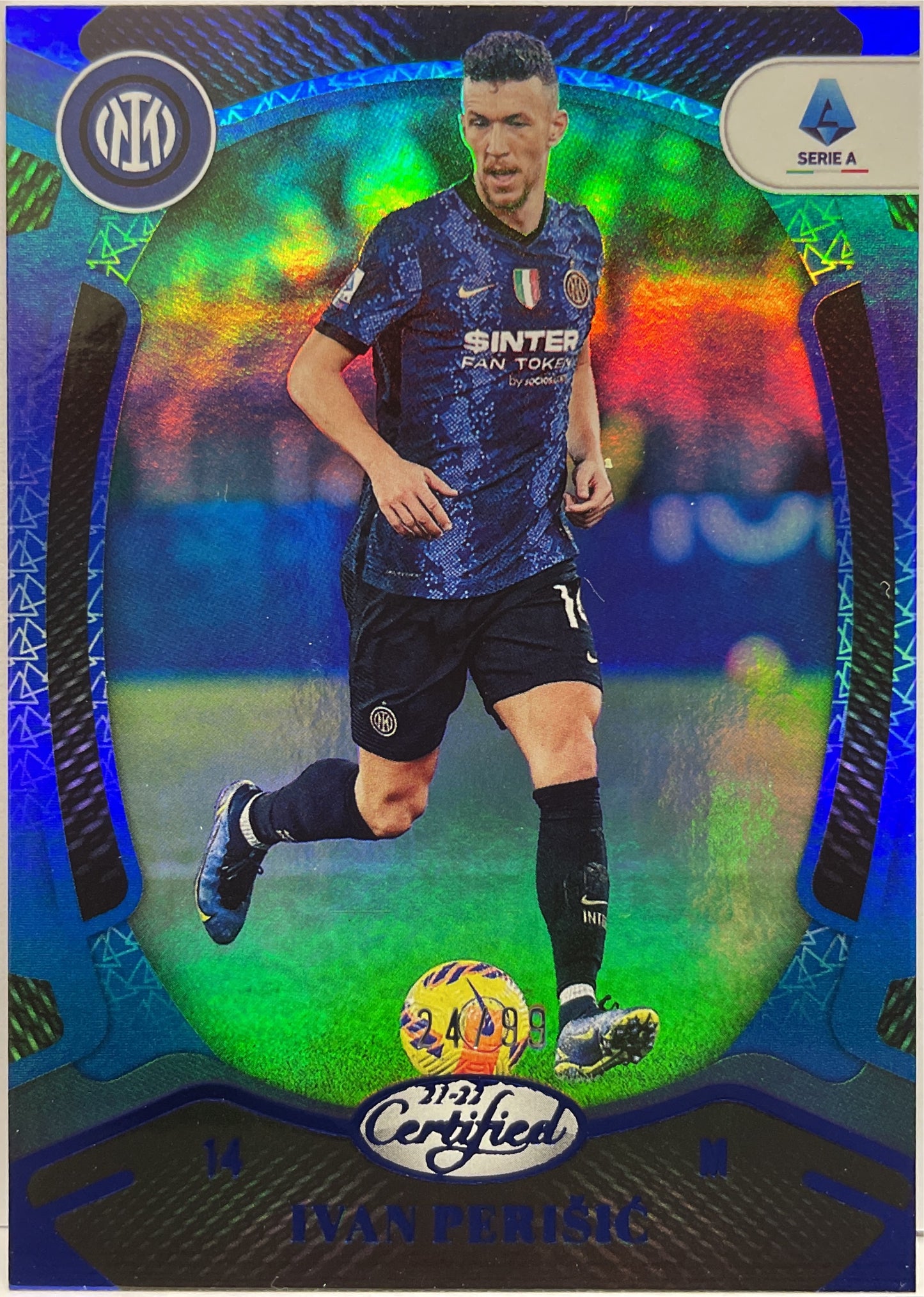 Ivan Perisic 24/99 Certified Blue Chronicles 2021/22