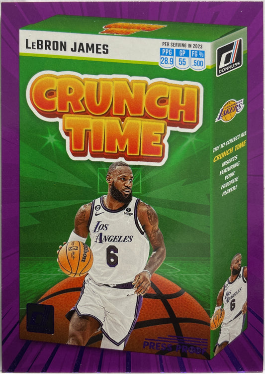 Mancolista-Crunch Time-Panini Donruss Basketball NBA 2023/24