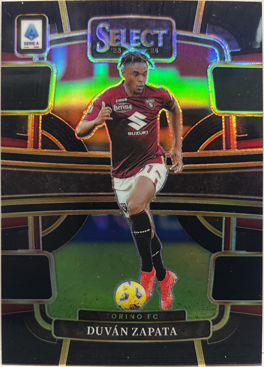 Duvan Zapata 1/1 Terrace Black Select Serie A 2023/24