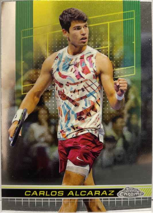 Mancolista-Set Base & Refractor-Topps Chrome Tennis 2024