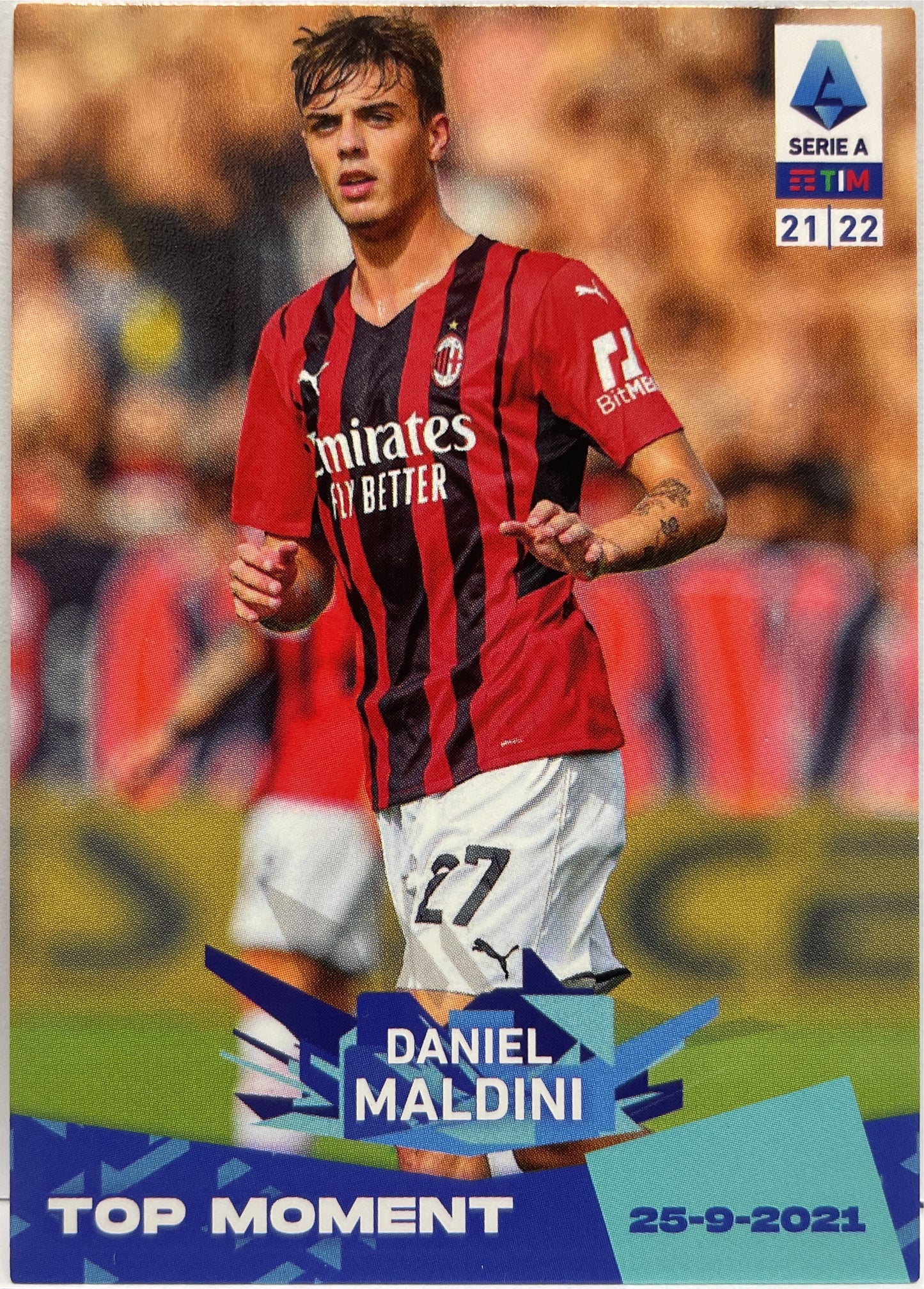 Daniel Maldini Top Moments Panini 2021